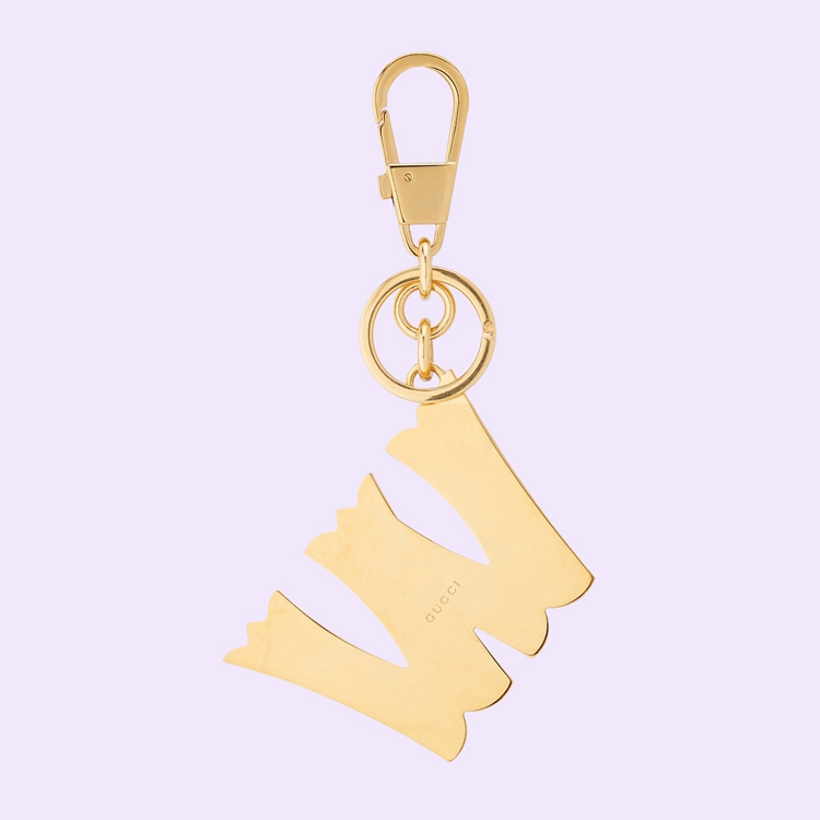 727993.JCFUG.8555.002.100.0000.Light Letter W Plexiglas keychain